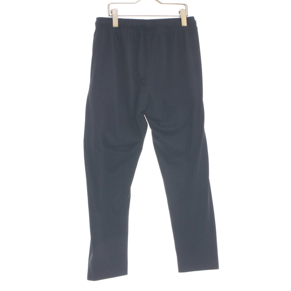 ■ TENTIAL ロングパンツ ボトムス BAKUNE Dry Men's パジャマ 紐 吸汗速乾性 疲労回復 ポリエステル メンズ L 黒 ブラック