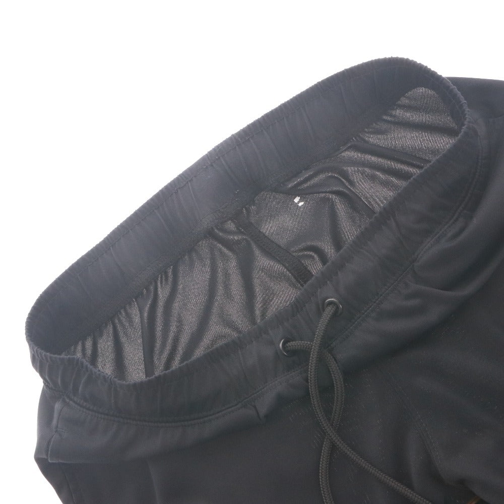 ■ TENTIAL ロングパンツ ボトムス BAKUNE Dry Men's パジャマ 紐 吸汗速乾性 疲労回復 ポリエステル メンズ L 黒 ブラック
