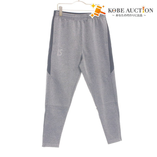 ■ LUZeSOMBRA ルースイソンブラ ジャージ ボトムス SINGLE FACE JERSEY SUPER SLIM FIT LONG PANTS スポーツウェア メンズ XL グレー 黒
