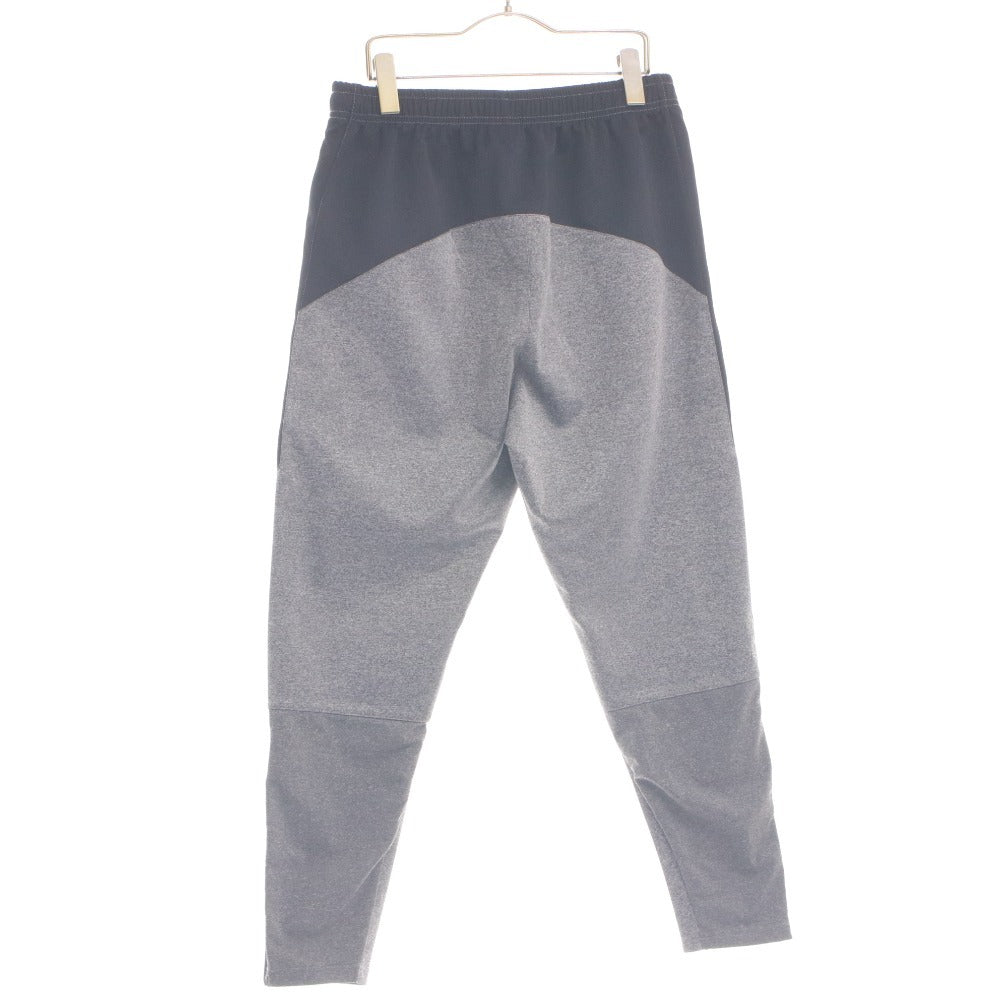 ■ LUZeSOMBRA ルースイソンブラ ジャージ ボトムス SINGLE FACE JERSEY SUPER SLIM FIT LONG PANTS スポーツウェア メンズ XL グレー 黒