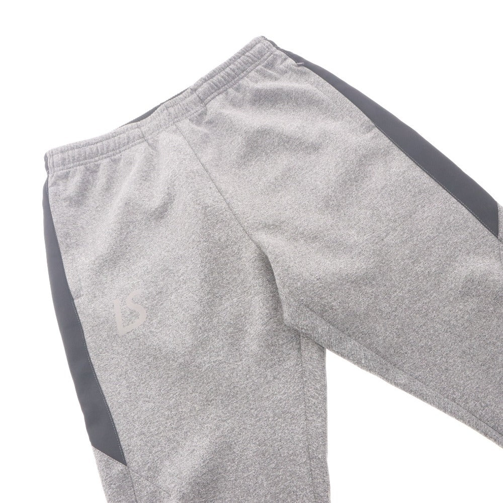 ■ LUZeSOMBRA ルースイソンブラ ジャージ ボトムス SINGLE FACE JERSEY SUPER SLIM FIT LONG PANTS スポーツウェア メンズ XL グレー 黒