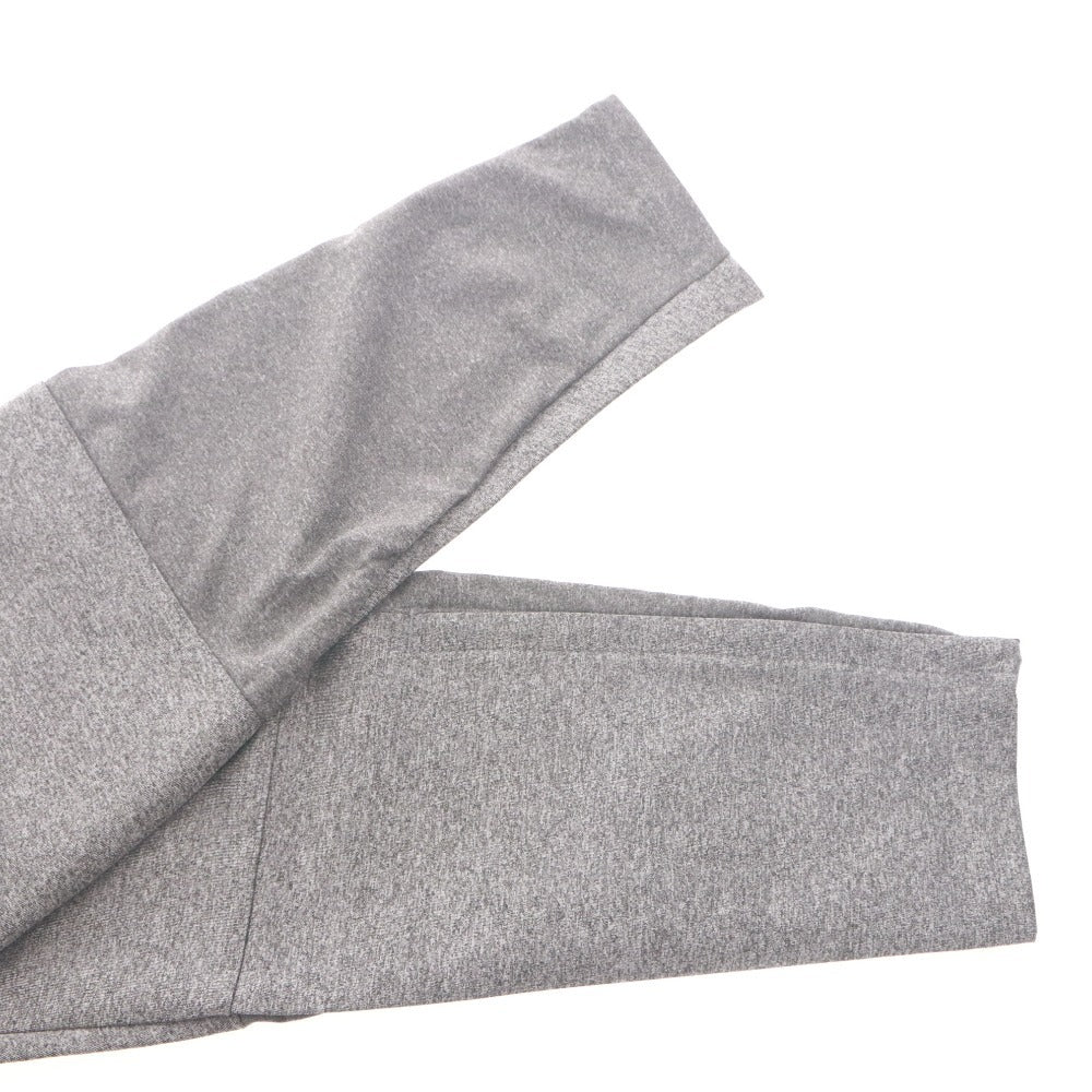 ■ LUZeSOMBRA ルースイソンブラ ジャージ ボトムス SINGLE FACE JERSEY SUPER SLIM FIT LONG PANTS スポーツウェア メンズ XL グレー 黒