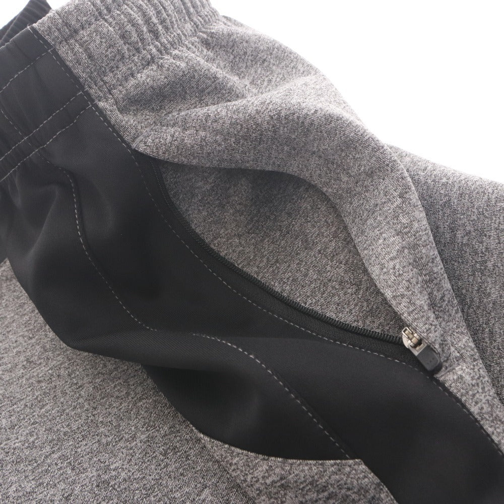 ■ LUZeSOMBRA ルースイソンブラ ジャージ ボトムス SINGLE FACE JERSEY SUPER SLIM FIT LONG PANTS スポーツウェア メンズ XL グレー 黒