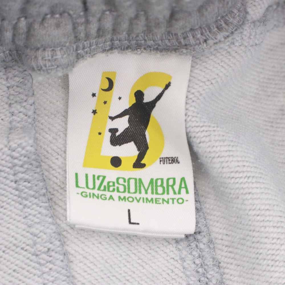 ■ LUZ e SOMBRA/ルースイソンブラ LD スウェットロングパンツ ボトムス ロゴ カジュアル スポーツウエア メンズ L ライトグレー