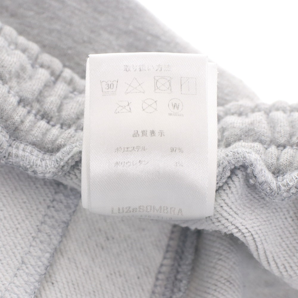 ■ LUZ e SOMBRA/ルースイソンブラ LD スウェットロングパンツ ボトムス ロゴ カジュアル スポーツウエア メンズ L ライトグレー