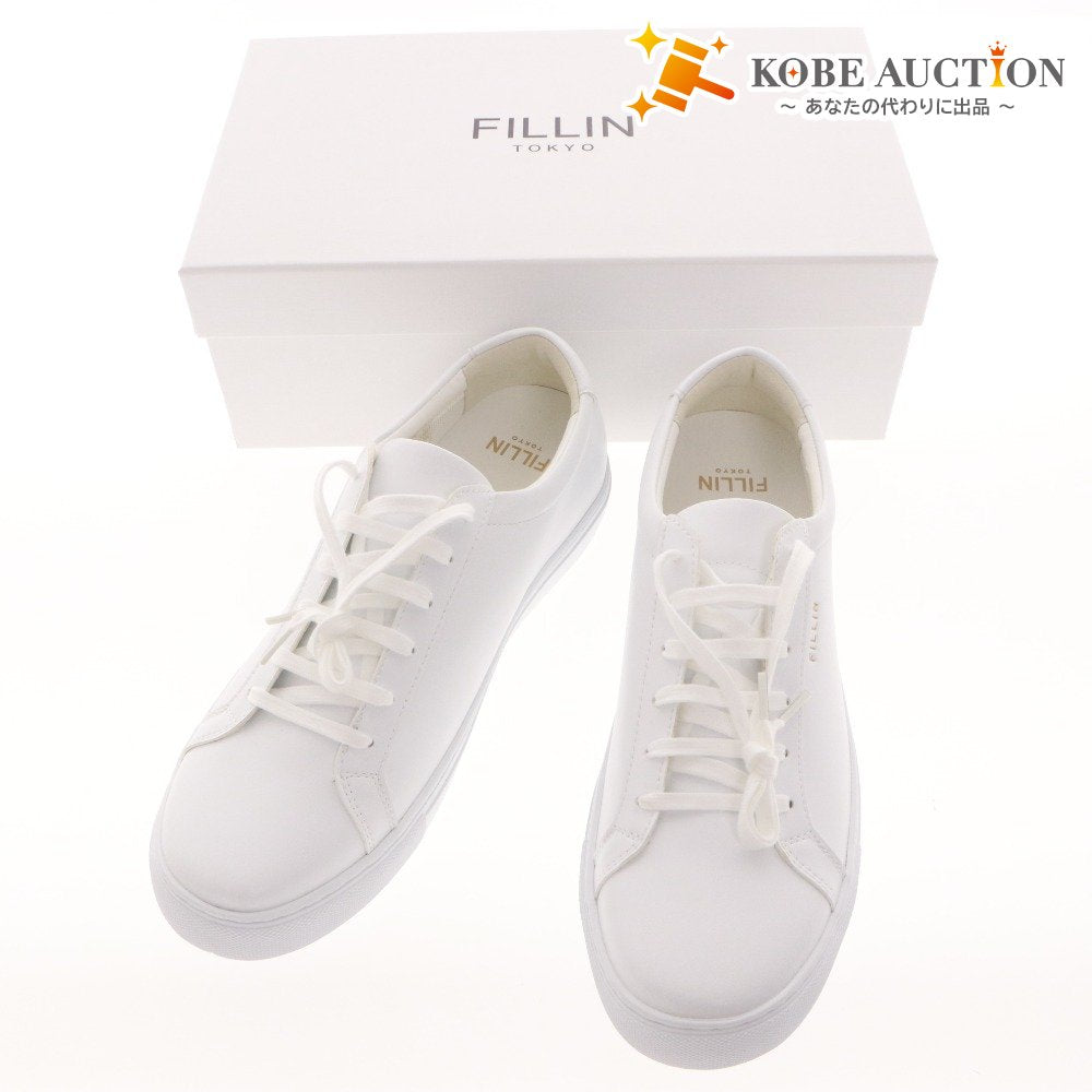 ■ FILLIN フィルイン スニーカー 靴 クラシック CLASSIC WHITE ローカット レザー メンズ 28cm 白 箱付き