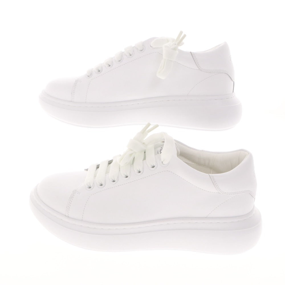 ■ FILLIN フィルイン ローカットスニーカー 靴 LUCENT WHITE レザー 衝撃吸収インソール メンズ 28cm 白 箱付き