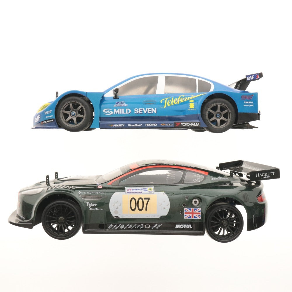 ■ KYOSHO 京商 YOKOMO ヨコモ RC Car 2-Piece Set Lot FW06 Aston Martin GT500 Engine Car Motor Car with Accessories