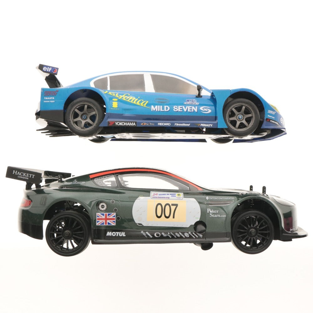 ■ KYOSHO 京商 YOKOMO ヨコモ RC Car 2-Piece Set Lot FW06 Aston Martin GT500 Engine Car Motor Car with Accessories