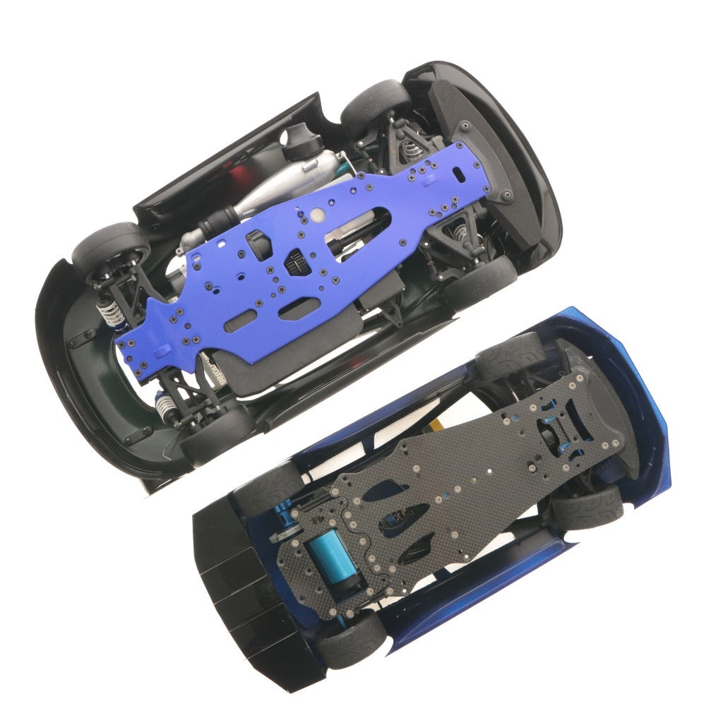 ■ KYOSHO 京商 YOKOMO ヨコモ RC Car 2-Piece Set Lot FW06 Aston Martin GT500 Engine Car Motor Car with Accessories
