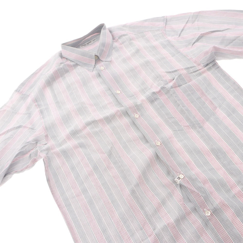 ■ GIORGIO ARMANI Long Sleeve Striped Shirt Men's Italian Made Men's 15 2/1 39 (M equivalent)