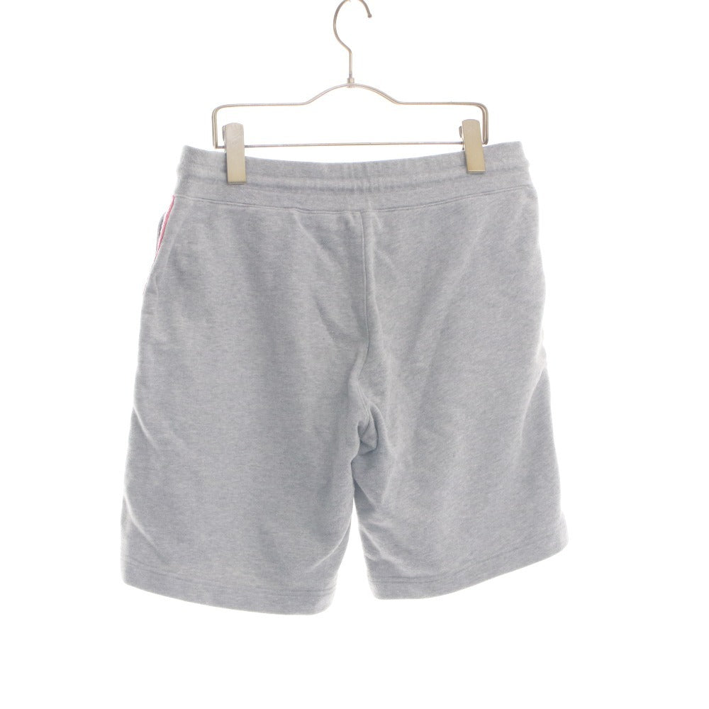 ■ MONCLER Shorts Half Pants Bottoms Sweat Side Line Men's L Gray