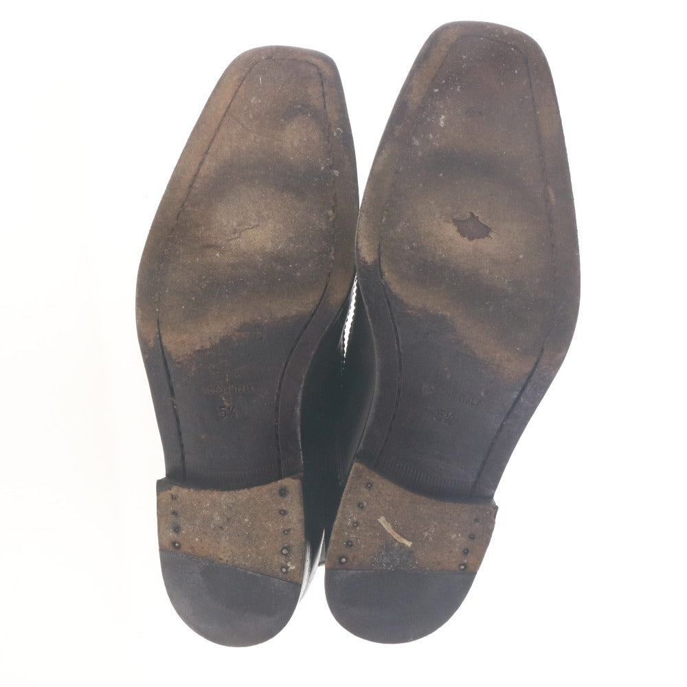 ■ DOLCE&GABBANA Ankle Boots Side Gore Shoes for Men and Women 5 1/2 (Approx. 24.0-24.5 cm) Black