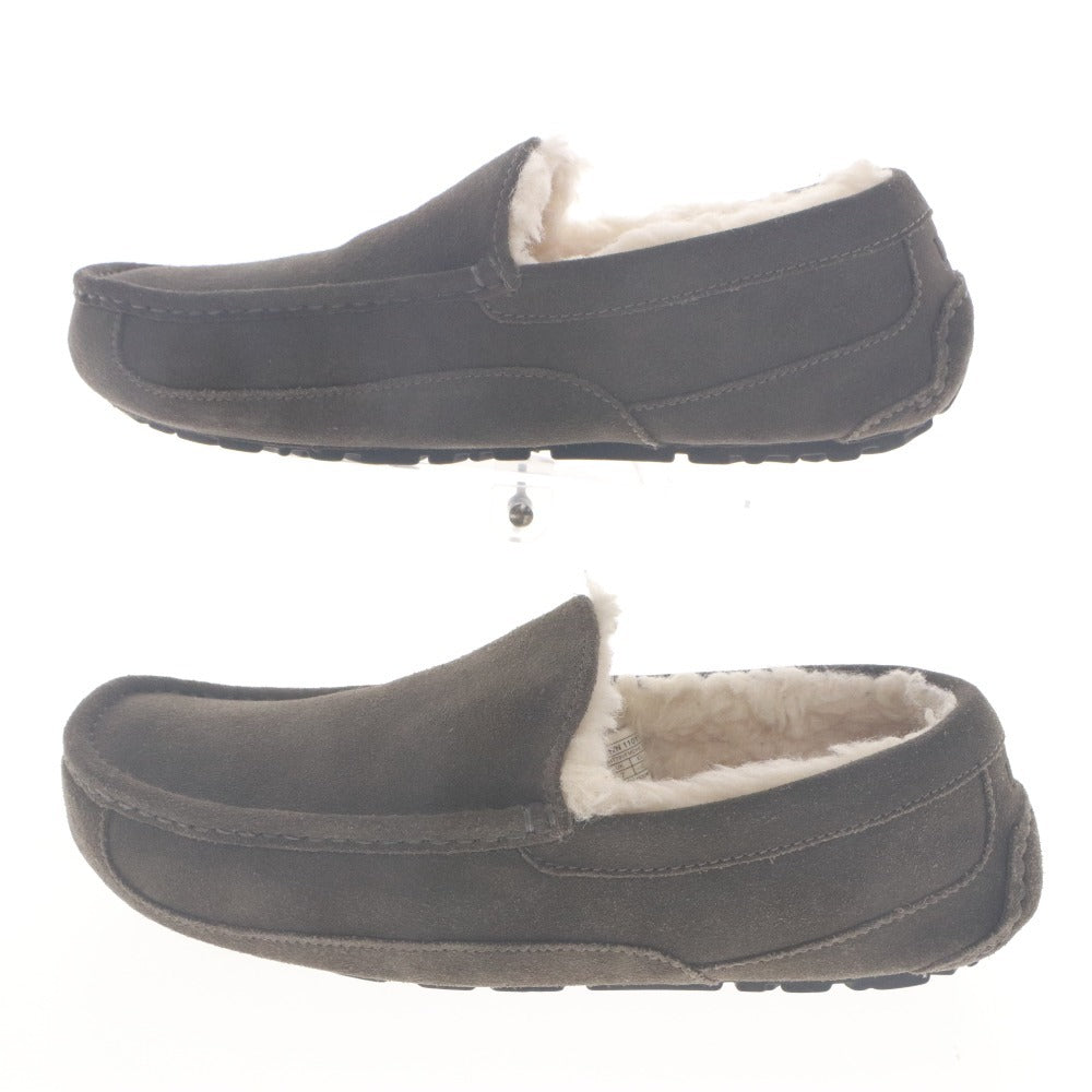 ■ UGG Loafers Moccasins Ascot M ASCOT 1011110 M Men's 26cm USA8 Charcoal with box