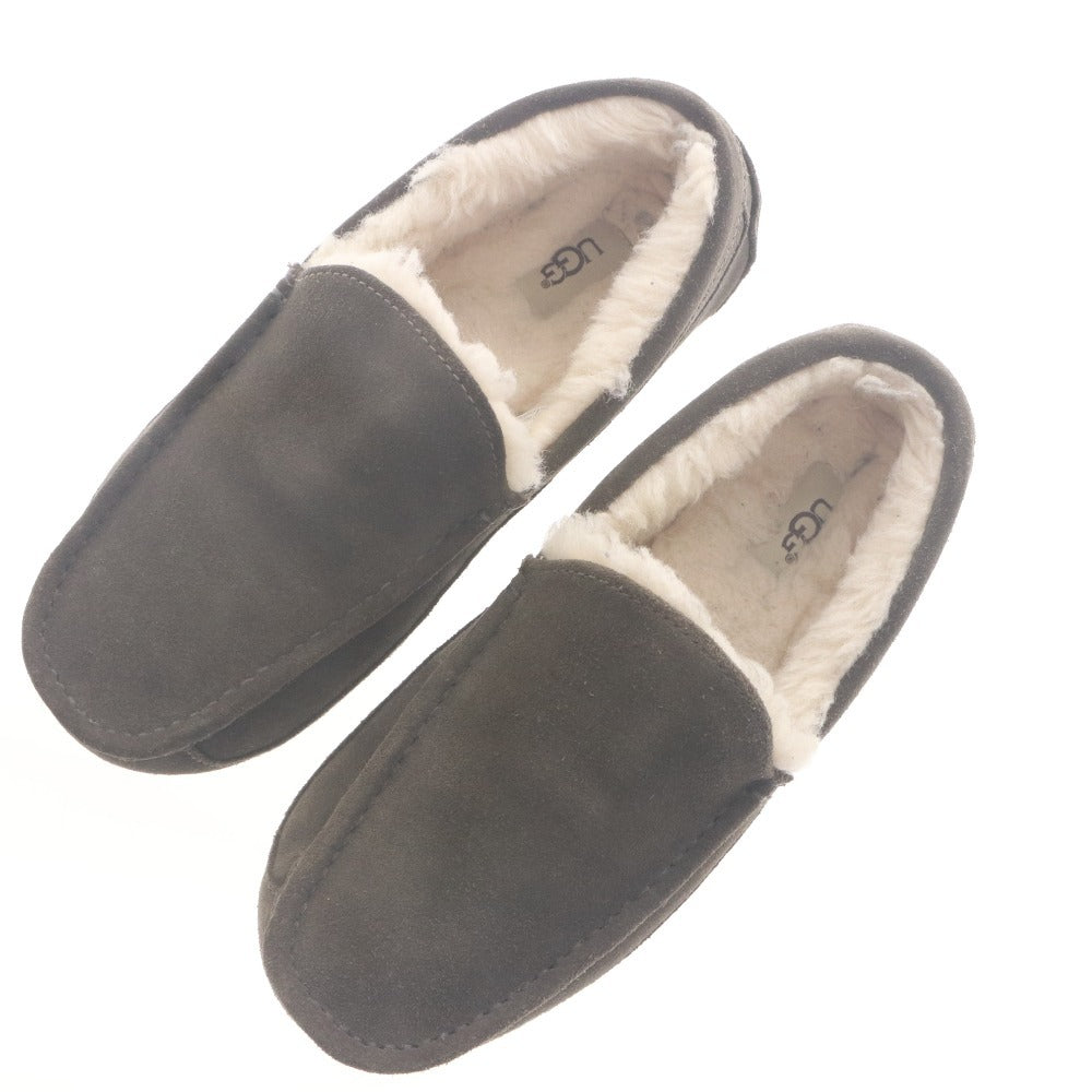 ■ UGG Loafers Moccasins Ascot M ASCOT 1011110 M Men's 26cm USA8 Charcoal with box