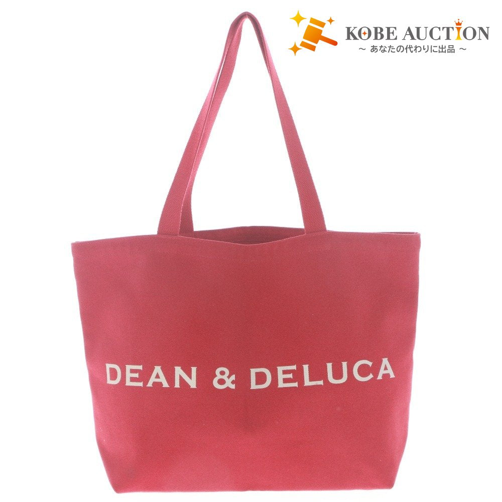 ■ DEAN & DELUCA Dean & Deluca Tote Bag 5th Anniversary May 2008 5th Anniversary Limited Edition Special Label Women's Red