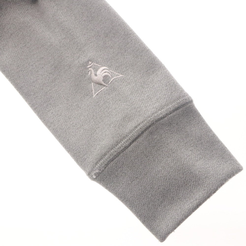 ■ le coq sportif Hoodie Sweatshirt Jacket Long Sleeve Outer Hoodie Zip Up Training Women's M Gray