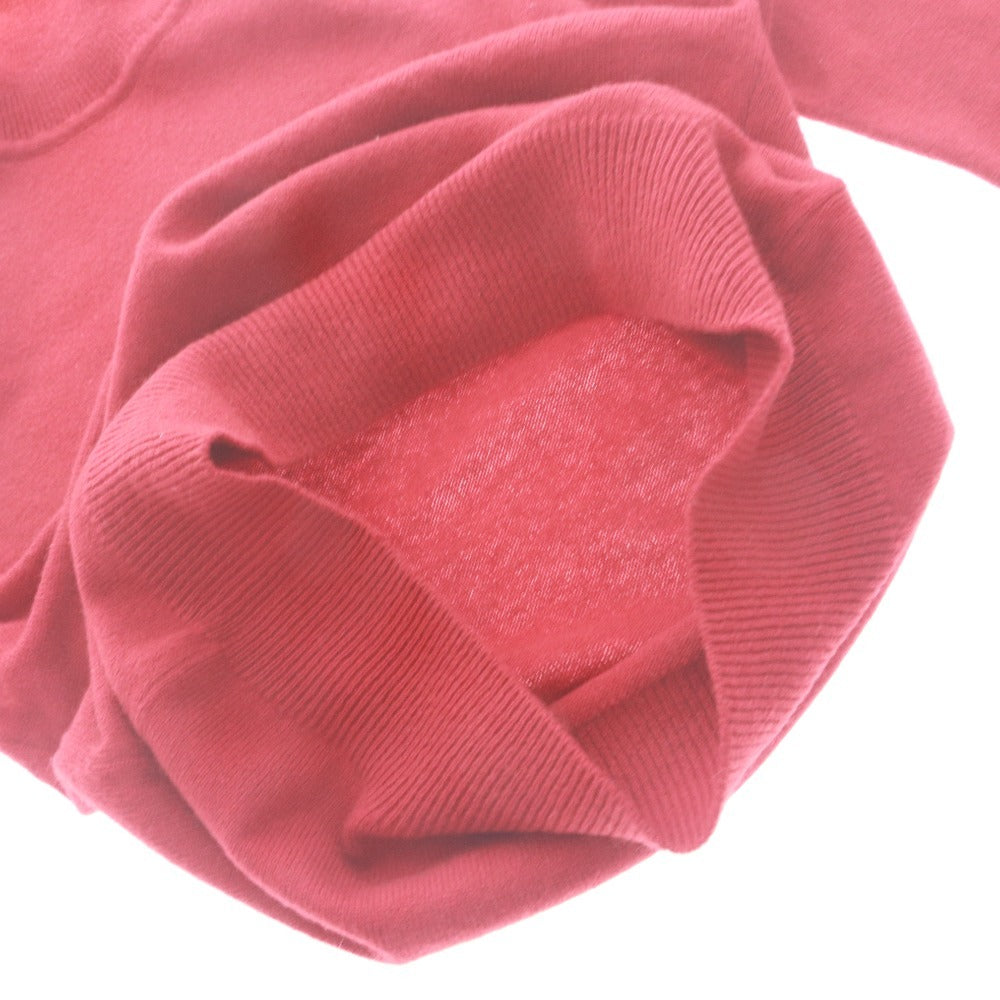 ■ UNIQLO Sweater Long Sleeve Top Knit Pullover Turtleneck 100% Cashmere Women's S Red