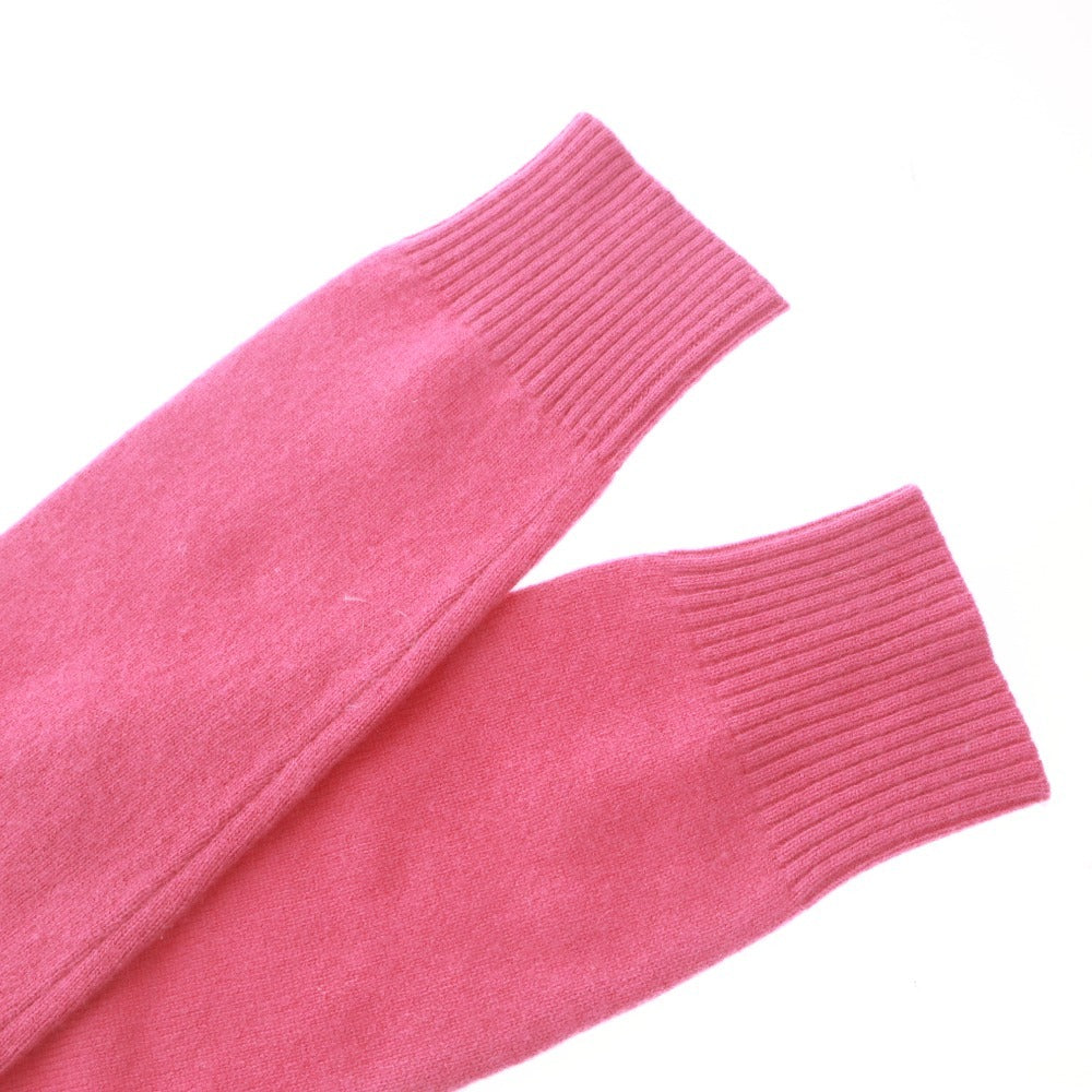 ■ UNIQLO Sweater Long Sleeve Top Knit Pullover Turtleneck 100% Cashmere Women's S Pink