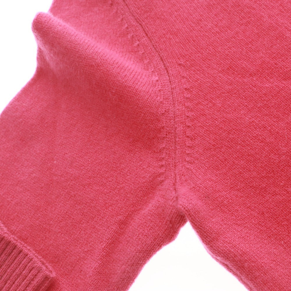 ■ UNIQLO Sweater Long Sleeve Top Knit Pullover Turtleneck 100% Cashmere Women's S Pink
