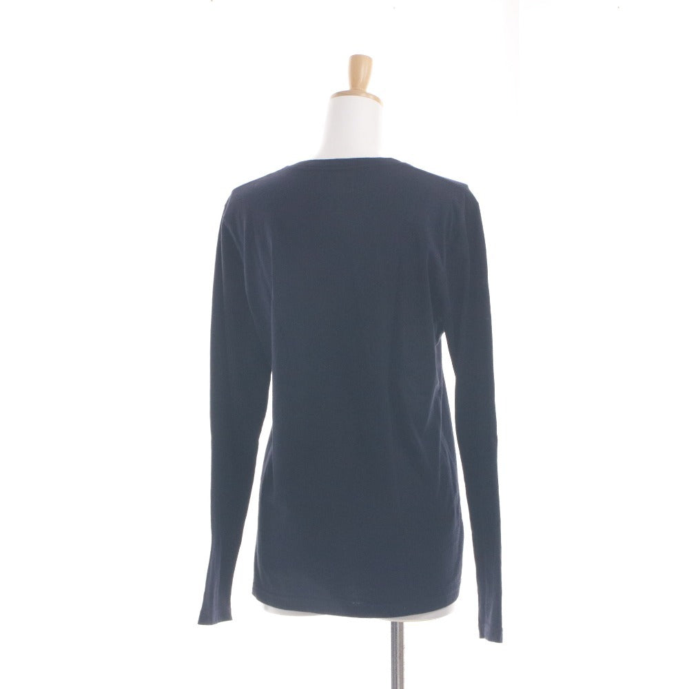 ■ R.NEWBOLD Paul Smith Long Sleeve T-Shirt Cut and Sewn Top Knit V-Neck Graphic Pattern Men's Women's M Dark Navy, etc.