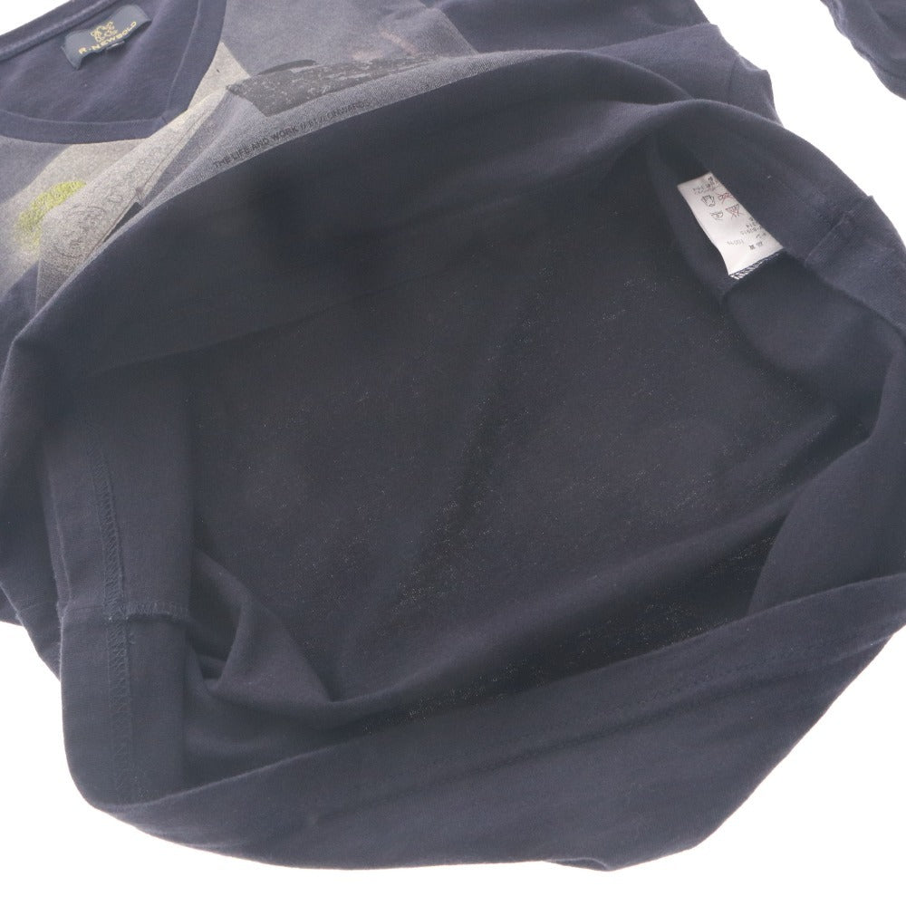 ■ R.NEWBOLD Paul Smith Long Sleeve T-Shirt Cut and Sewn Top Knit V-Neck Graphic Pattern Men's Women's M Dark Navy, etc.