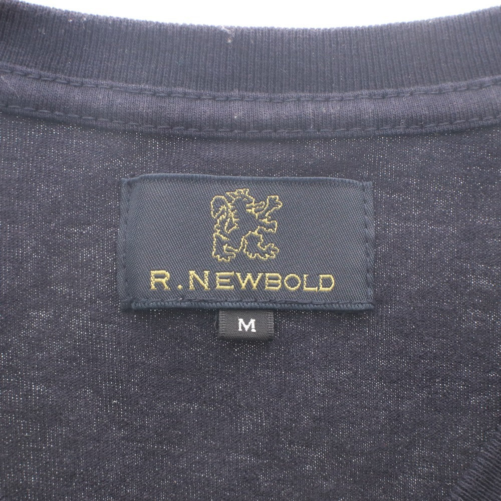 ■ R.NEWBOLD Paul Smith Long Sleeve T-Shirt Cut and Sewn Top Knit V-Neck Graphic Pattern Men's Women's M Dark Navy, etc.