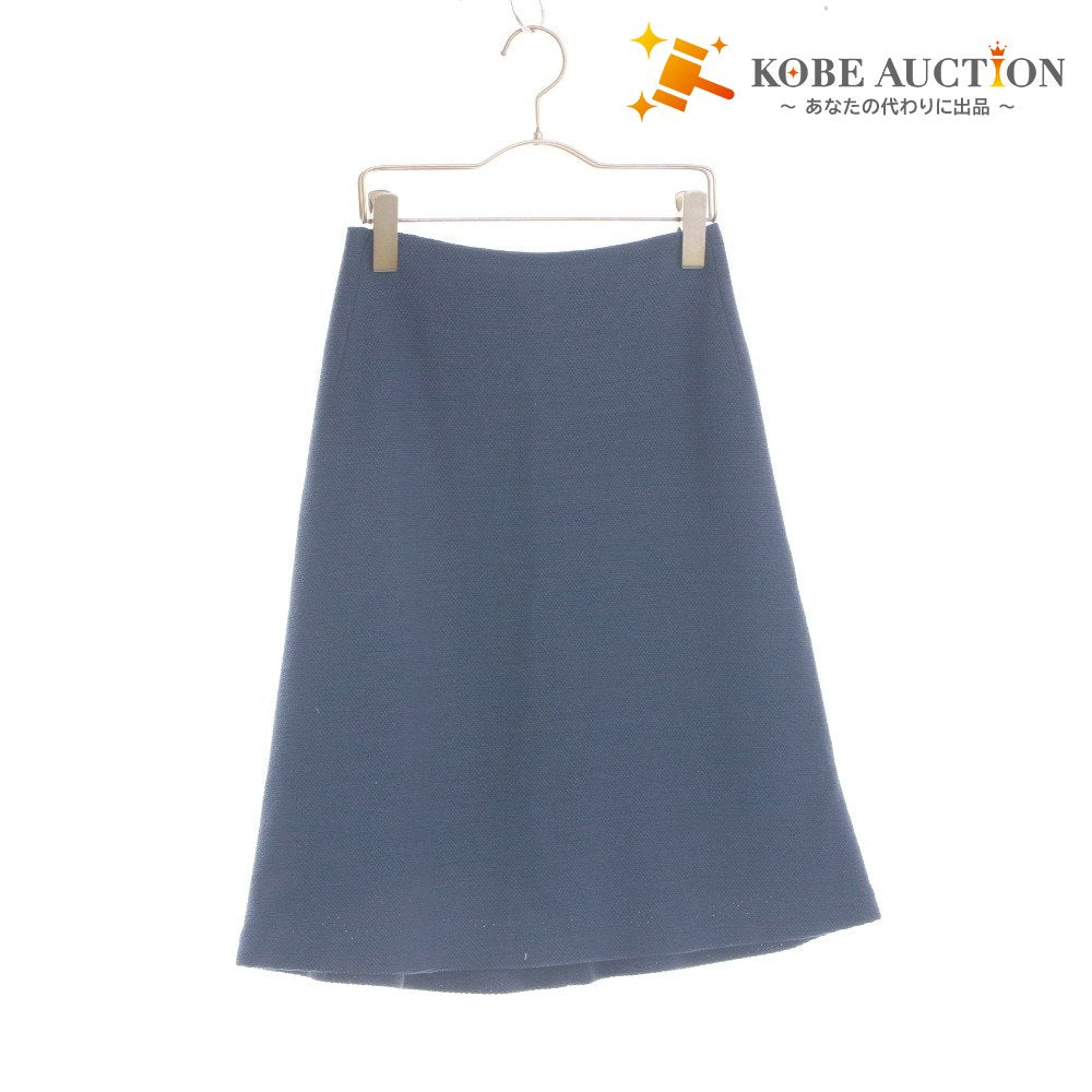 ■ SYBILLA Tight Knee-Length Skirt Bottoms Woven Plain Made in Japan Women's M Navy