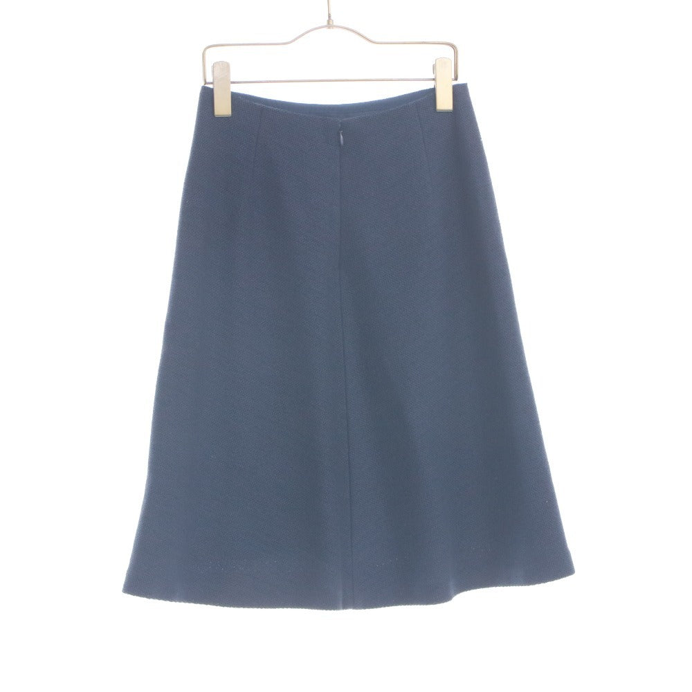 ■ SYBILLA Tight Knee-Length Skirt Bottoms Woven Plain Made in Japan Women's M Navy