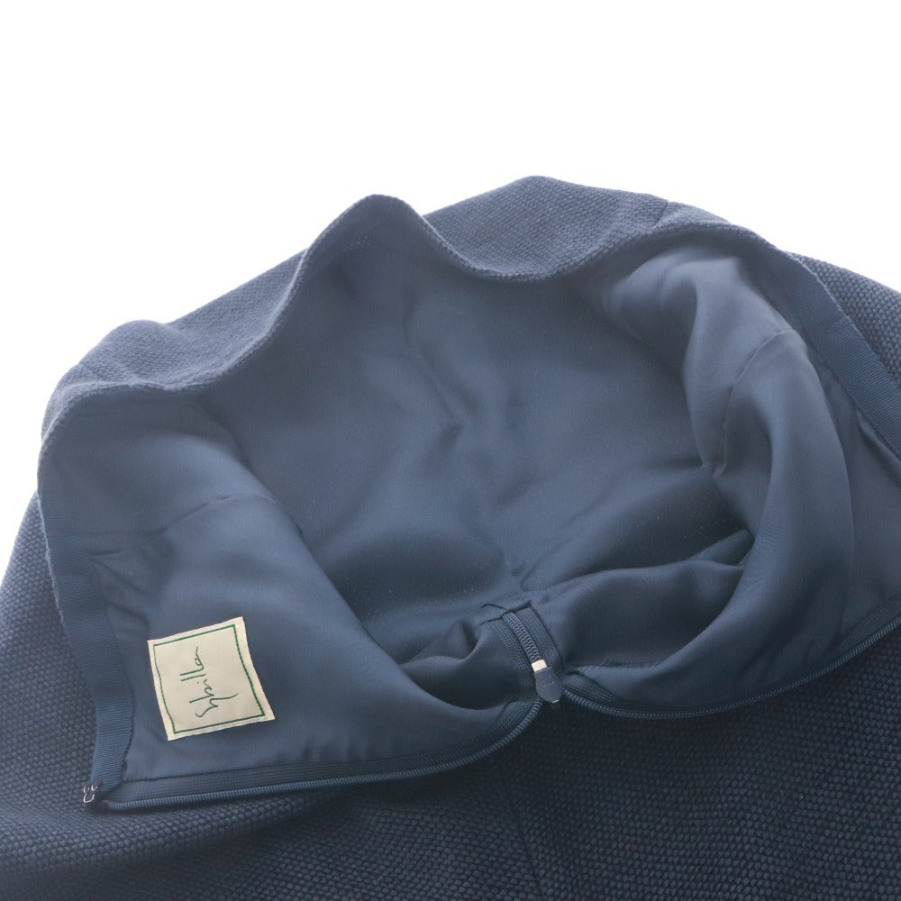 ■ SYBILLA Tight Knee-Length Skirt Bottoms Woven Plain Made in Japan Women's M Navy