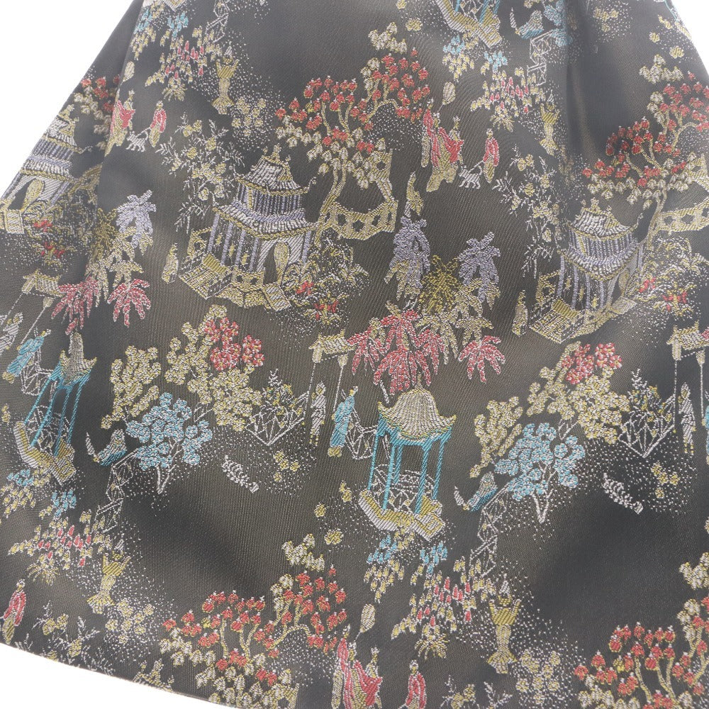 ■ Mame Kurogouchi Handbag Mandarin Jacquard Ring 17AW Oriental Pattern Women's Multicolor Black, etc.