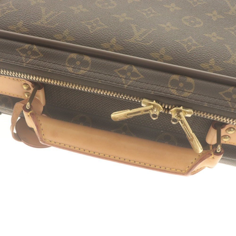 ■ LOUIS VUITTON Boston Bag Travel Bag Satellite 53 Monogram Men's Women's Brown With Dust Bag