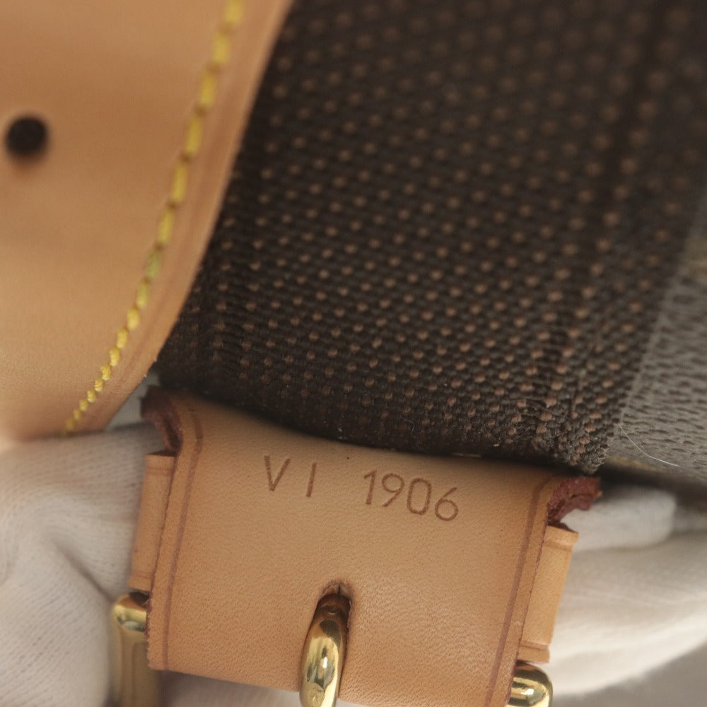 ■ LOUIS VUITTON Boston Bag Travel Bag Satellite 53 Monogram Men's Women's Brown With Dust Bag