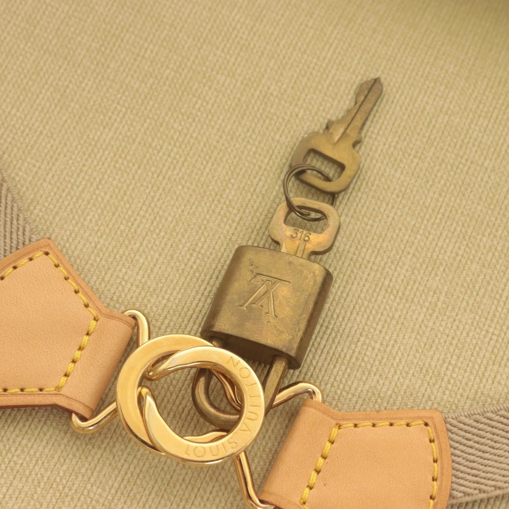 ■ LOUIS VUITTON Boston Bag Travel Bag Satellite 53 Monogram Men's Women's Brown With Dust Bag