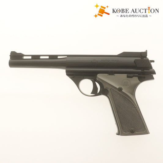 ■ Tokyo Marui Airsoft 44 AUTOMAG BB AIR SPORT GUN 1/1 Scale Air Cocking Out-of-Production Finished Model with ASGK Mark, Box, and BBs