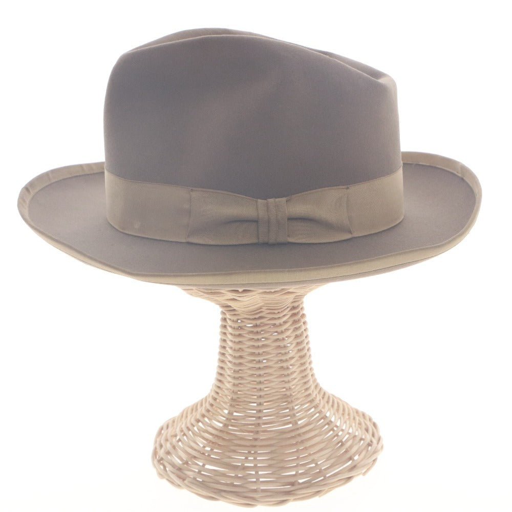 ■ ステットソン Royal Stetson ハット ウィペット B366780 帽子 中折れ帽 ヴィンテージ ロイヤル ウィペット カスタムV メンズ ベージュ