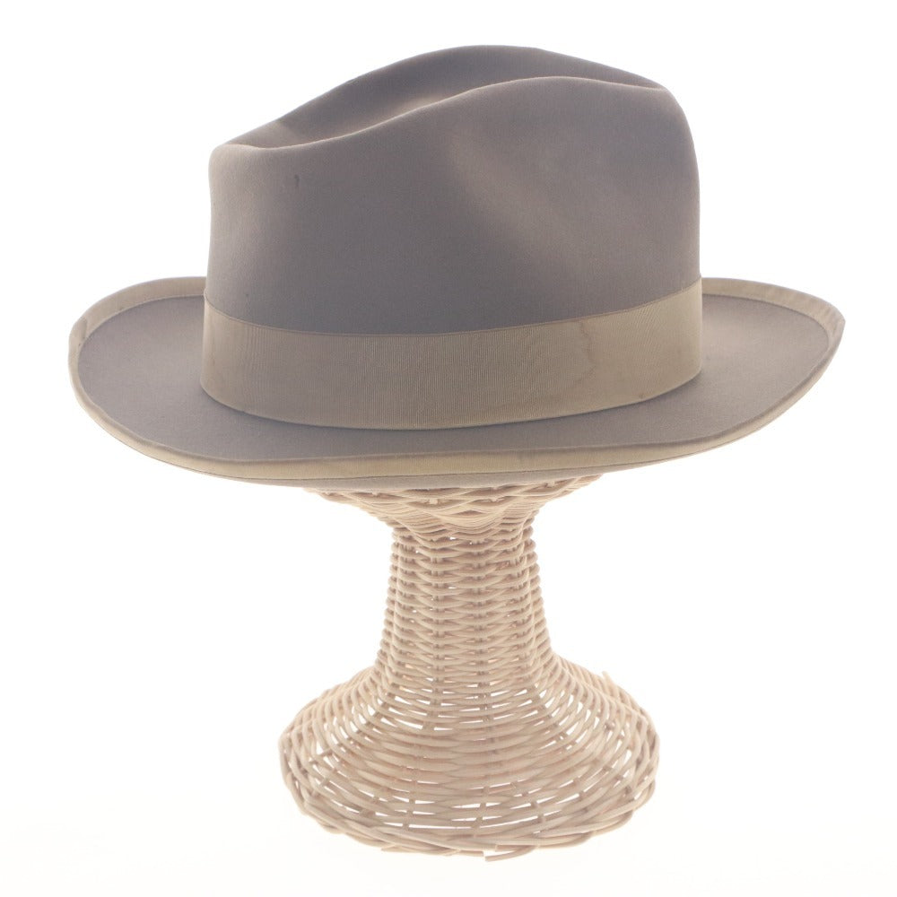 ■ ステットソン Royal Stetson ハット ウィペット B366780 帽子 中折れ帽 ヴィンテージ ロイヤル ウィペット カスタムV メンズ ベージュ