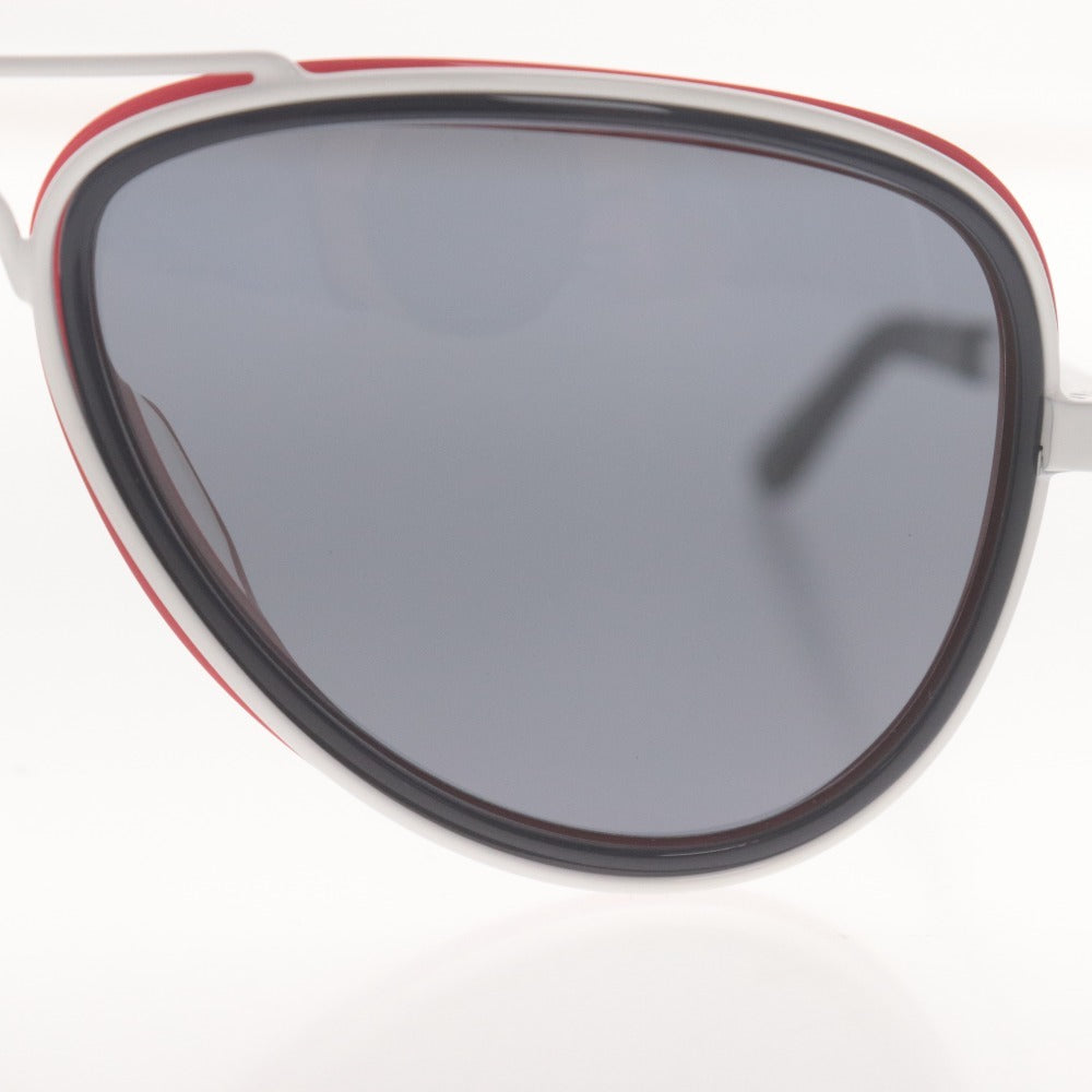 ■ Alchemy Specs アルケミースペックス サングラス MISTRAL 55 □ 25 □ 135 アイウェア 度なし メンズ ホワイト 箱付き