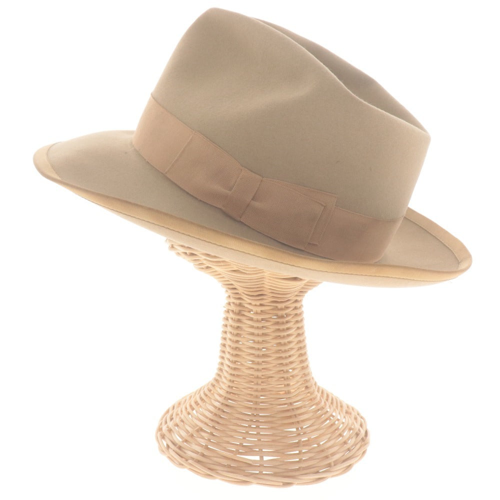 ■ ROYAL STETSON ロイヤルステットソン 帽子 ハット WHIPPET ウィペット ヴィンテージ メンズ ベージュ系 箱付き 超希少品