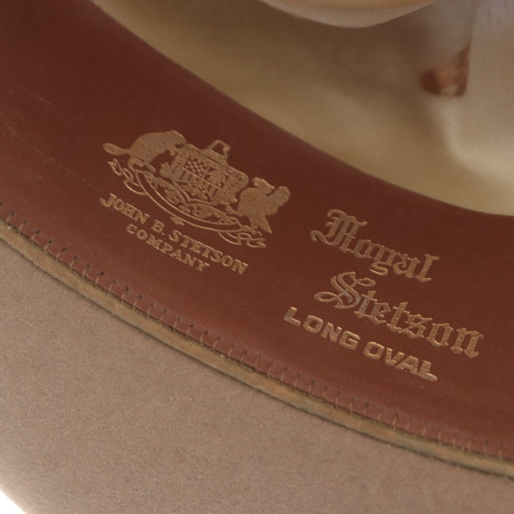 ■ ROYAL STETSON ロイヤルステットソン 帽子 ハット WHIPPET ウィペット ヴィンテージ メンズ ベージュ系 箱付き 超希少品