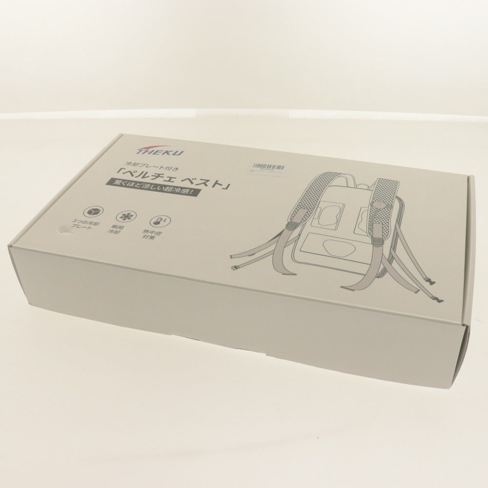 ■ THEKU Peltier Vest T3 Cooling Plate Cooling Air Conditioning Mobile Battery PSE Mark Power Tested With Accessories Unopened Unused