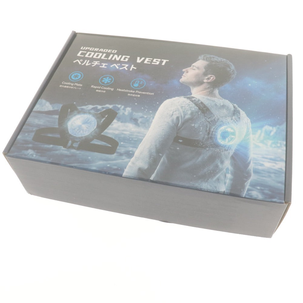 ■ UPGRADED COOLING VEST Peltier Vest T9 Cooling Air-Conditioned Clothing Mobile Battery PSE Mark Free Tested for Power With Accessories Unopened Unused
