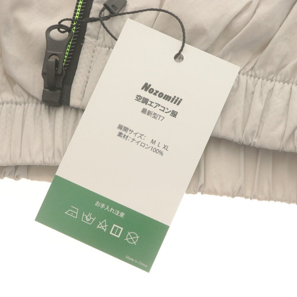 ■ Nozomii Air-conditioned Workwear Fan Battery 3-Piece Set T7 Work Clothes Short Sleeve M PSE Mark Attached Accessories Unopened Unused