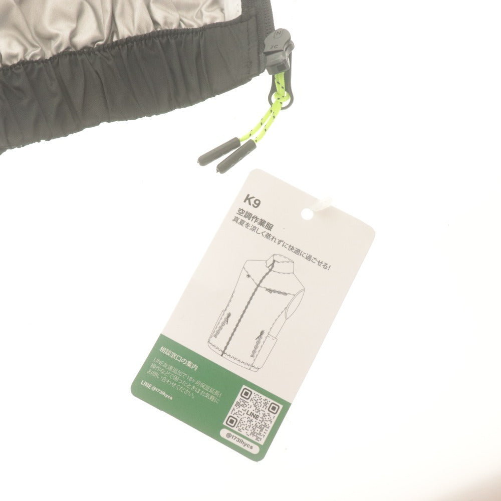 ■ Air-conditioned Workwear Fan Battery 3-Piece Set K9 Workwear Sleeveless XL PSE Mark Accessories Included Unopened Unused