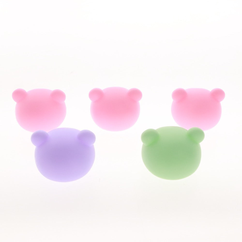 ■ Gloomy Bear Plushies and Mascot Capsule Toy Set of 9 - Pink, Black, White, with Chains and Tags