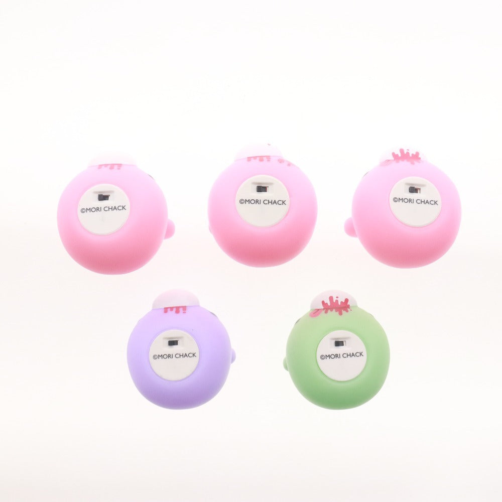 ■ Gloomy Bear Plushies and Mascot Capsule Toy Set of 9 - Pink, Black, White, with Chains and Tags