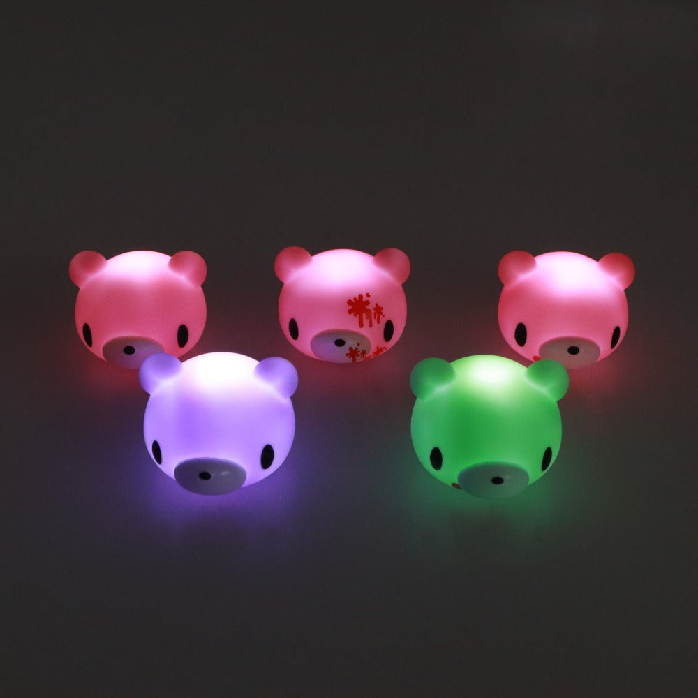 ■ Gloomy Bear Plushies and Mascot Capsule Toy Set of 9 - Pink, Black, White, with Chains and Tags