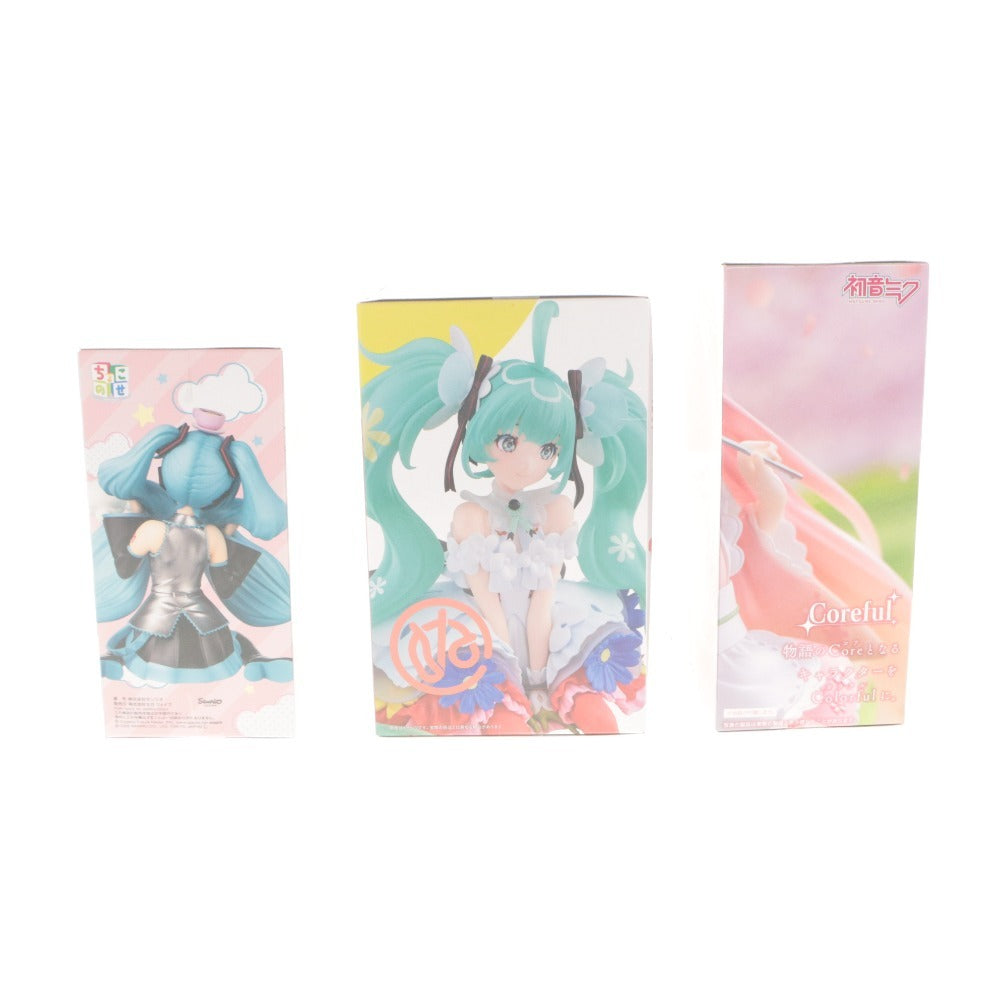■ 初音ミク フィギュア カプセルトイ 6点セット まとめ売り ぬーどるすとっぱー 桜ミク シナモロール すってんころりん 肩ズンFig 未開封