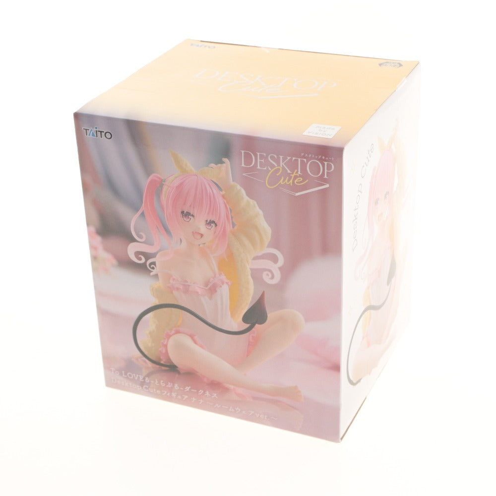 ■ TAITO フィギュア 3点セット To LOVEる-とらぶる-ダークネス Aqua Float Girls ララ Desktop Cute ルームウェアver. モモ ナナ 未開封