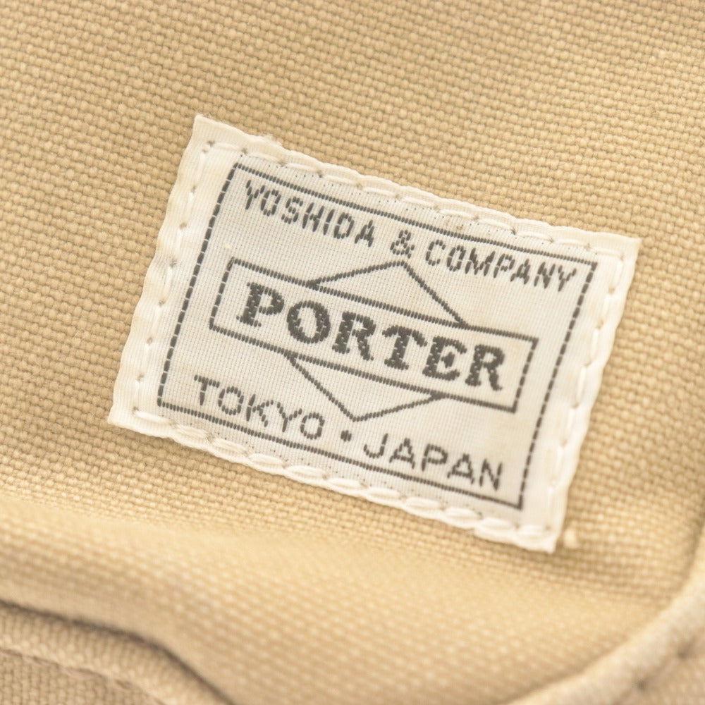 ■ PORTER ポーター ショルダーバッグ 鞄 BEAT ビートシリーズ スリング ワンショルダー 吉田カバン メンズ レディース ベージュ系
